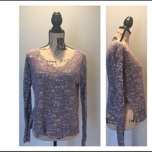 Hollister size M L lightweight sweater  light red